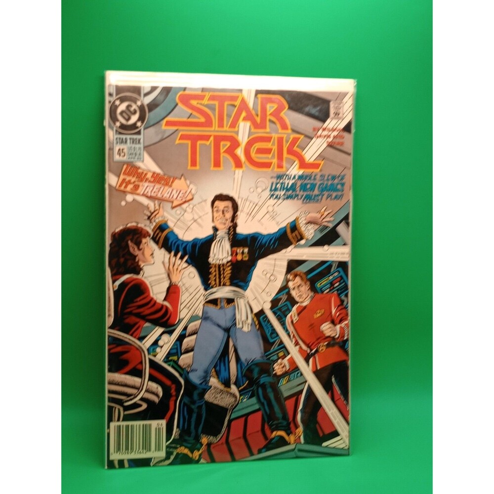 Star Trek Why Yes It's Trelane! Dc Comic Book By Wilson Davis And Starr